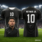 Neymar Jr #10 Brazil National Team Soccer Jersey T-Shirt
