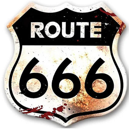 Route 66 America Signs Vintage Metal