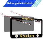 2PCS Novelty License Plate Pittsburgh Steelers
