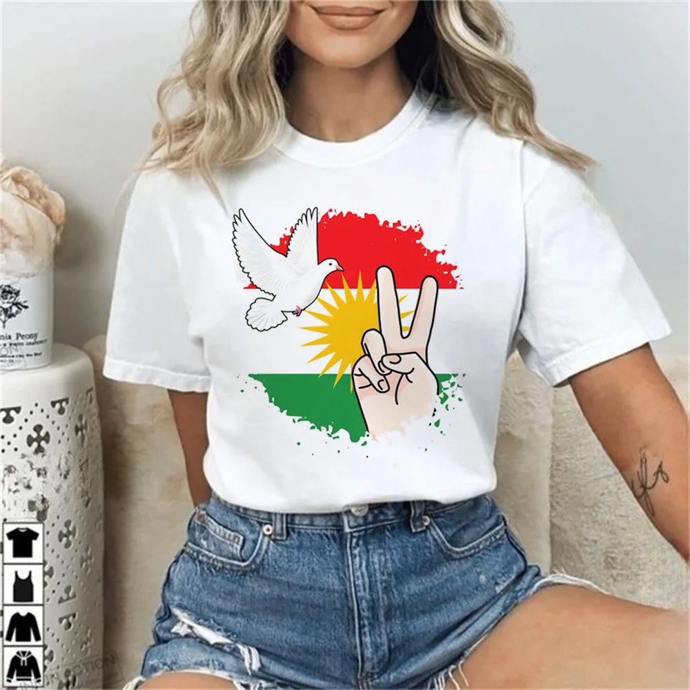 Kurdistan T Shirt Culture aesthetic