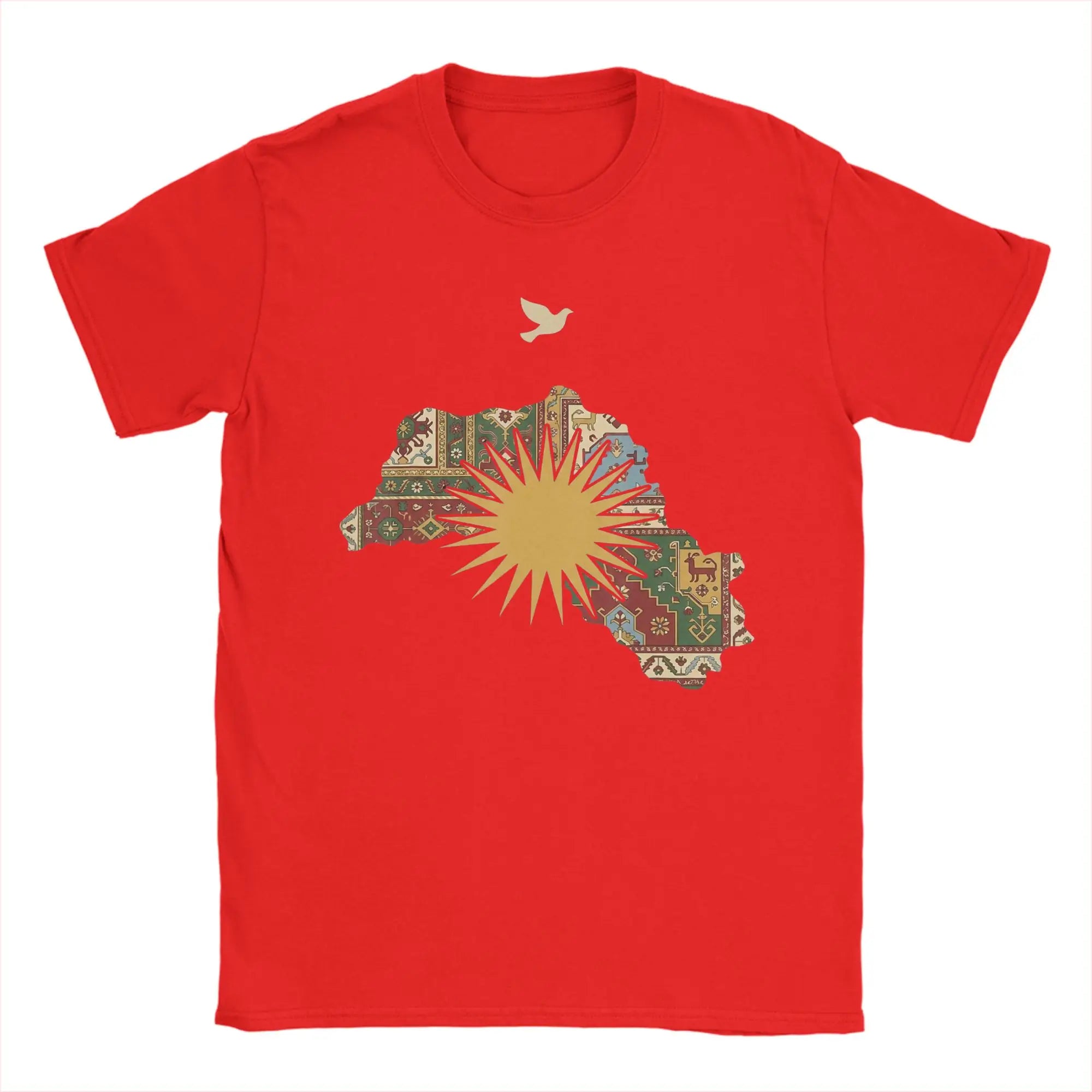 Kurdistan Map Flag Heritage Kurdish T Shirts