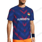 Kurdistan Flag 3D Printed T Shirt