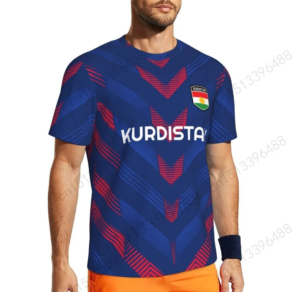 Kurdistan Flag 3D Printed T Shirt