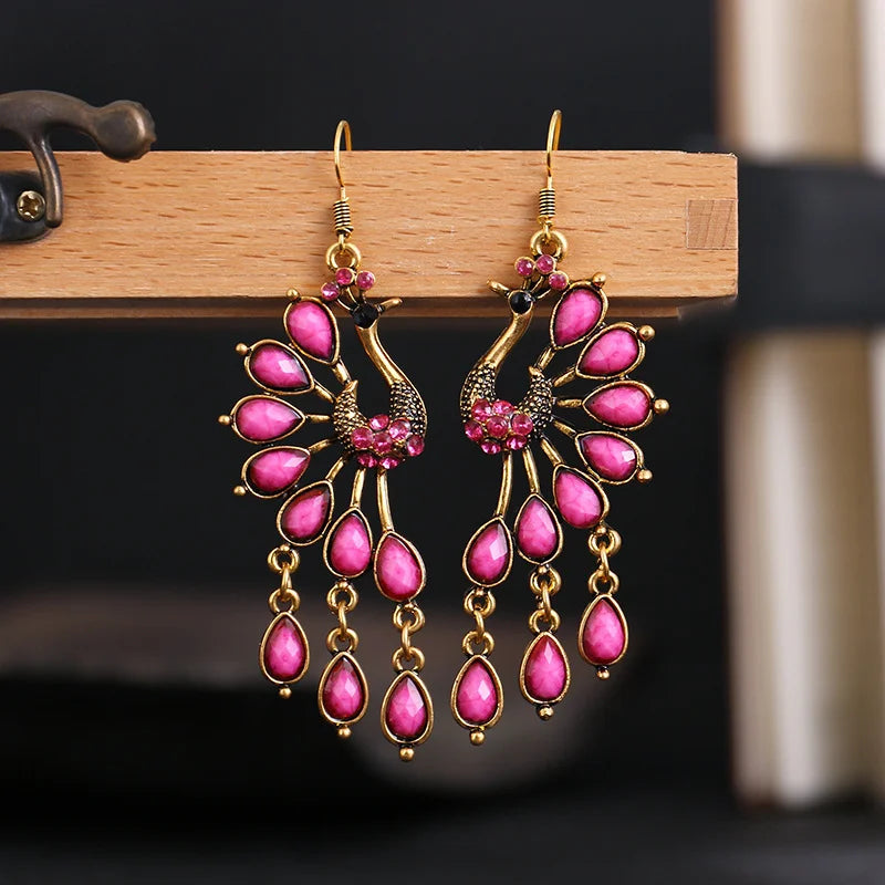 Vintage Ethnic Style Antique Earrings