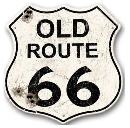 Route 66 America Signs Vintage Metal
