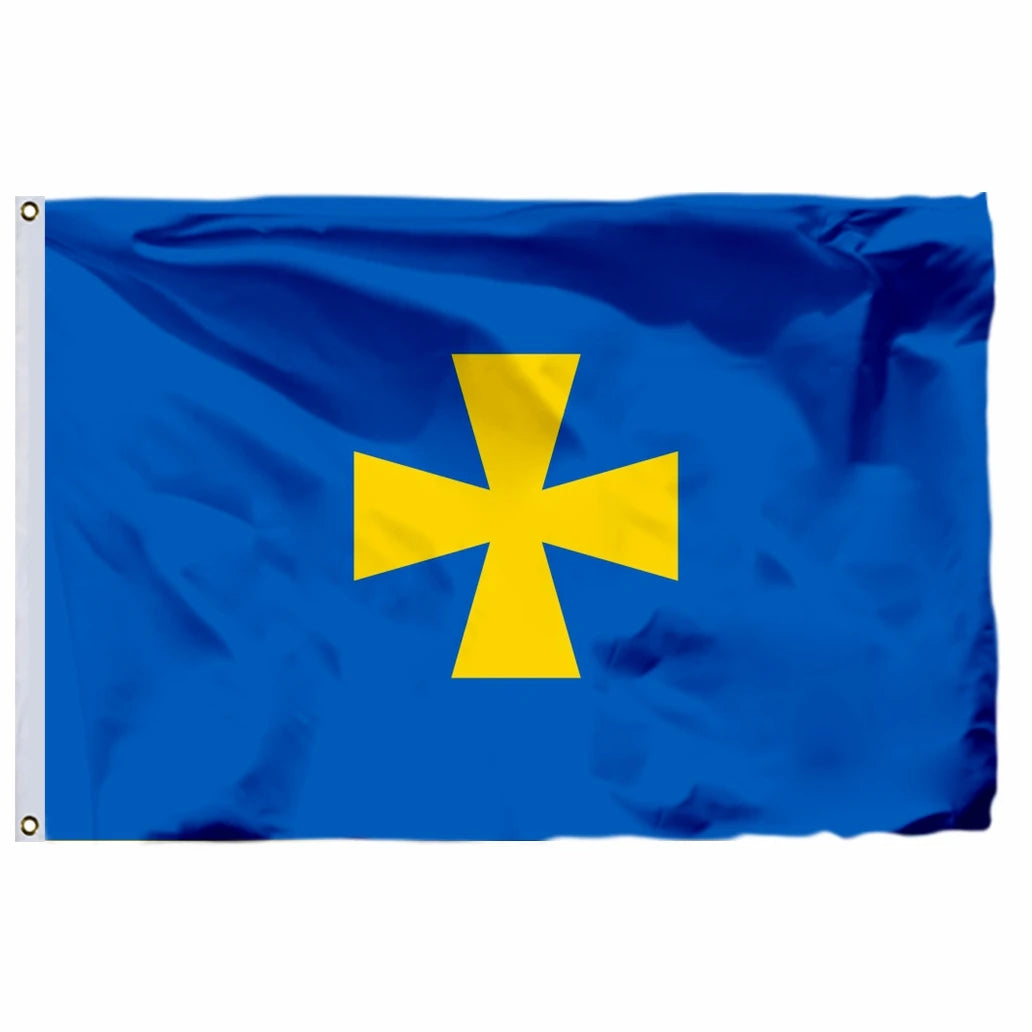 Ukraine Kyiv Kurovskyi State Flag