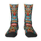 North American Indian Tribal Style Socks