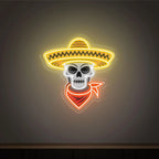 Devil Skull Neon Sign