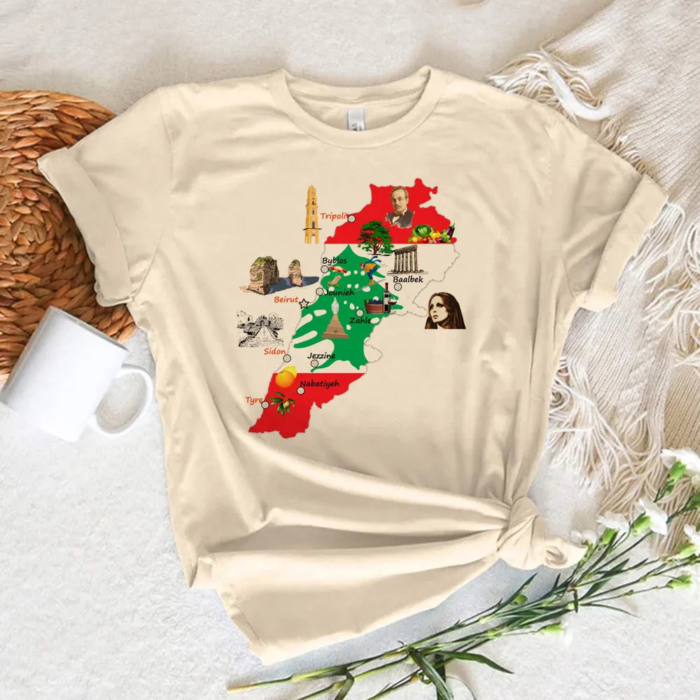 Lebanon Crewneck Tee