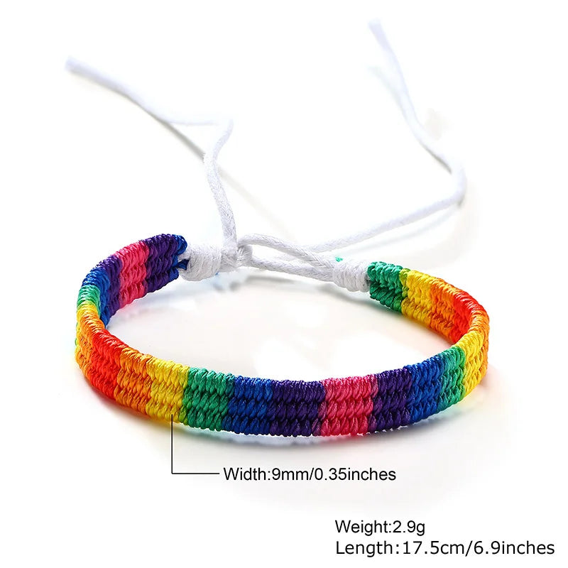 LGBTQ Rainbow Color Bracelets
