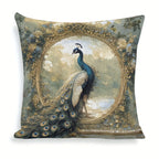 Peacock Pillow Cover