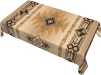 Ethnic Native American Southwestern Rectangle Waterproof Tablecloth Kitchen