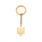 National Symbols Of Ukraine Keychain