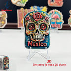 1PC Mexican Day of the Dead Flowers Skeleton