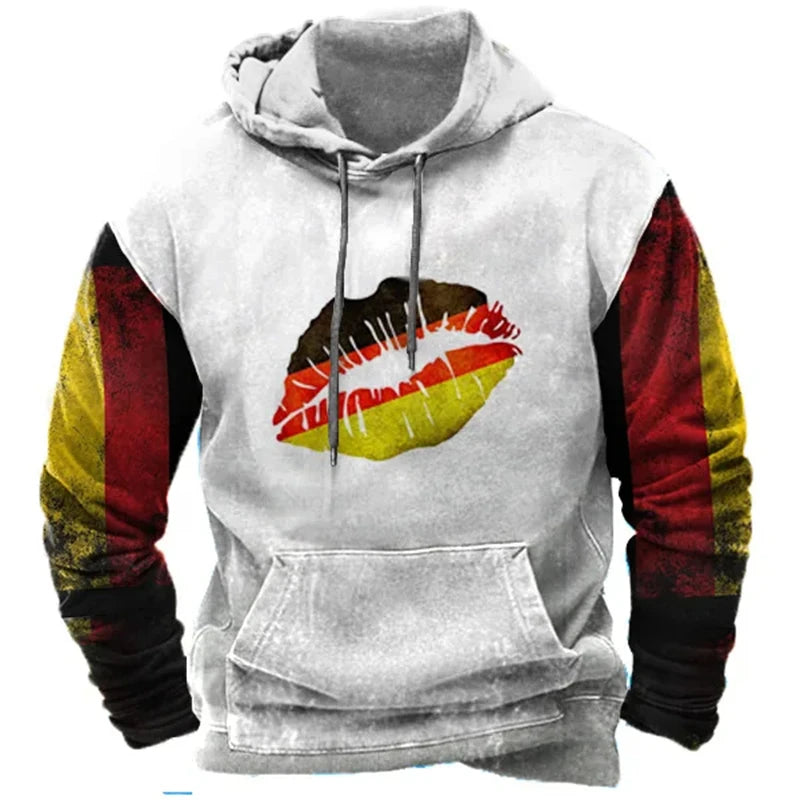 Vintage Germany Flag Hoodie