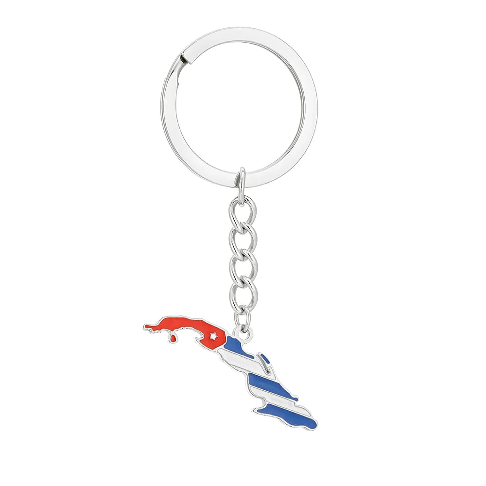 Cuba Map Pendant