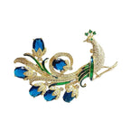 Luxury and fashionable peacock pin
