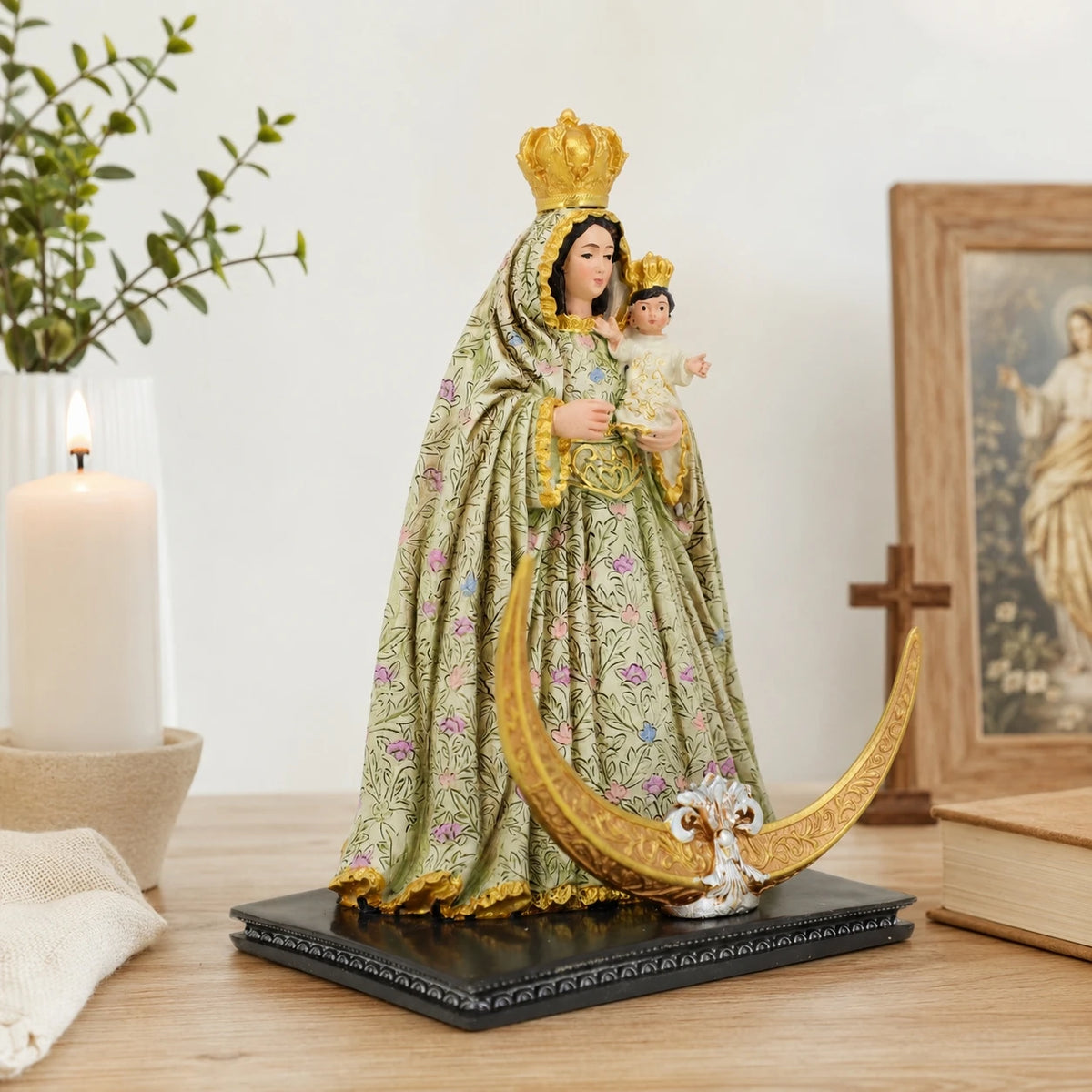 Our Lady of Charity Statue Virgen Figurine