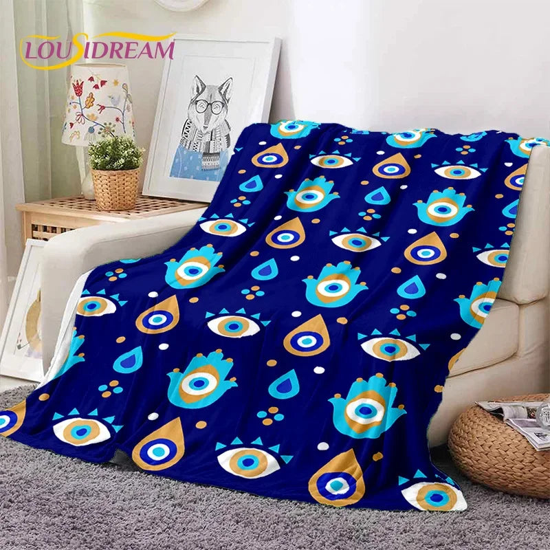 3D Evil Eye Blanket