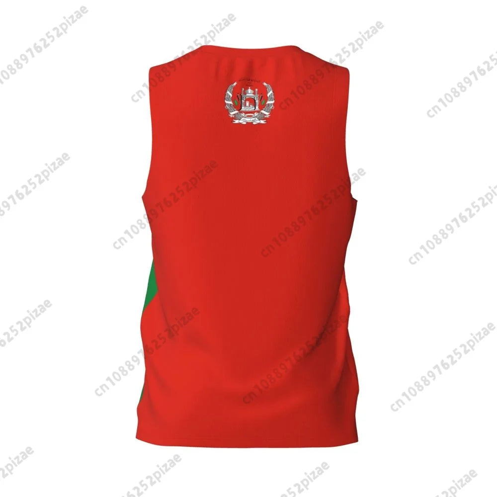 Afghanistan 3D Flag Sports T-shirts Men Fitness