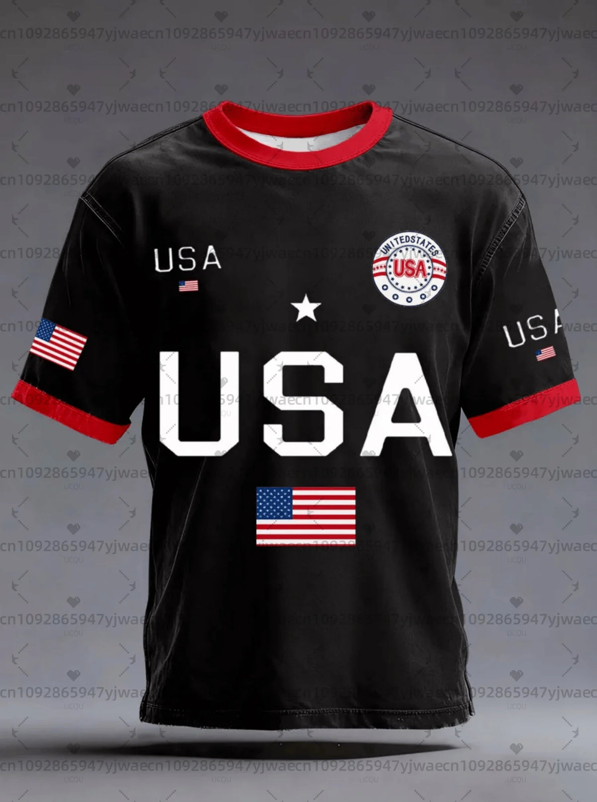 2026 Summer Men USA T-shirt