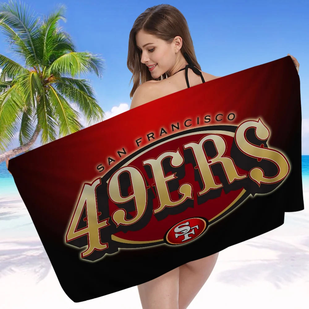 San Francisco 49er Team Big Microfiber Beach Towels
