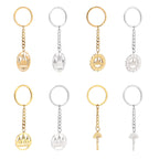 Stainless Steel Yezidi Lalish Keychain