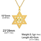 Star of David Necklace