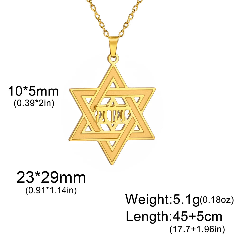 Star of David Necklace