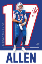 Famous Sports American Football Poster  NFL stars