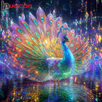 Peacock DIY Diamond Painting Complete Kit Decorative Paintings