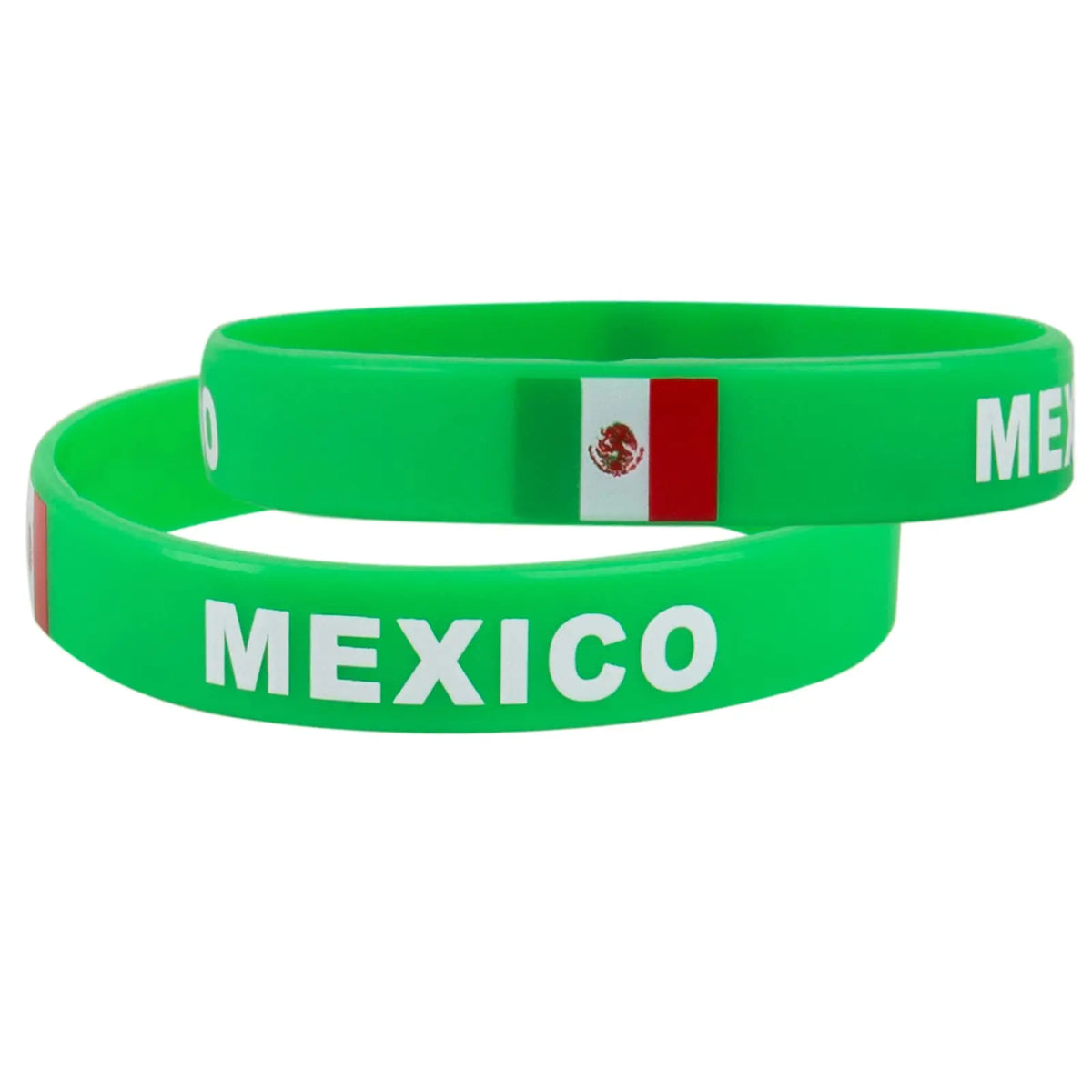 Mexico Flag Bracelets