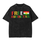 Men Women I Love Kurdistan  Vintage T Shirt