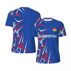 KURDISTAN 3D Print Sport T-shirt