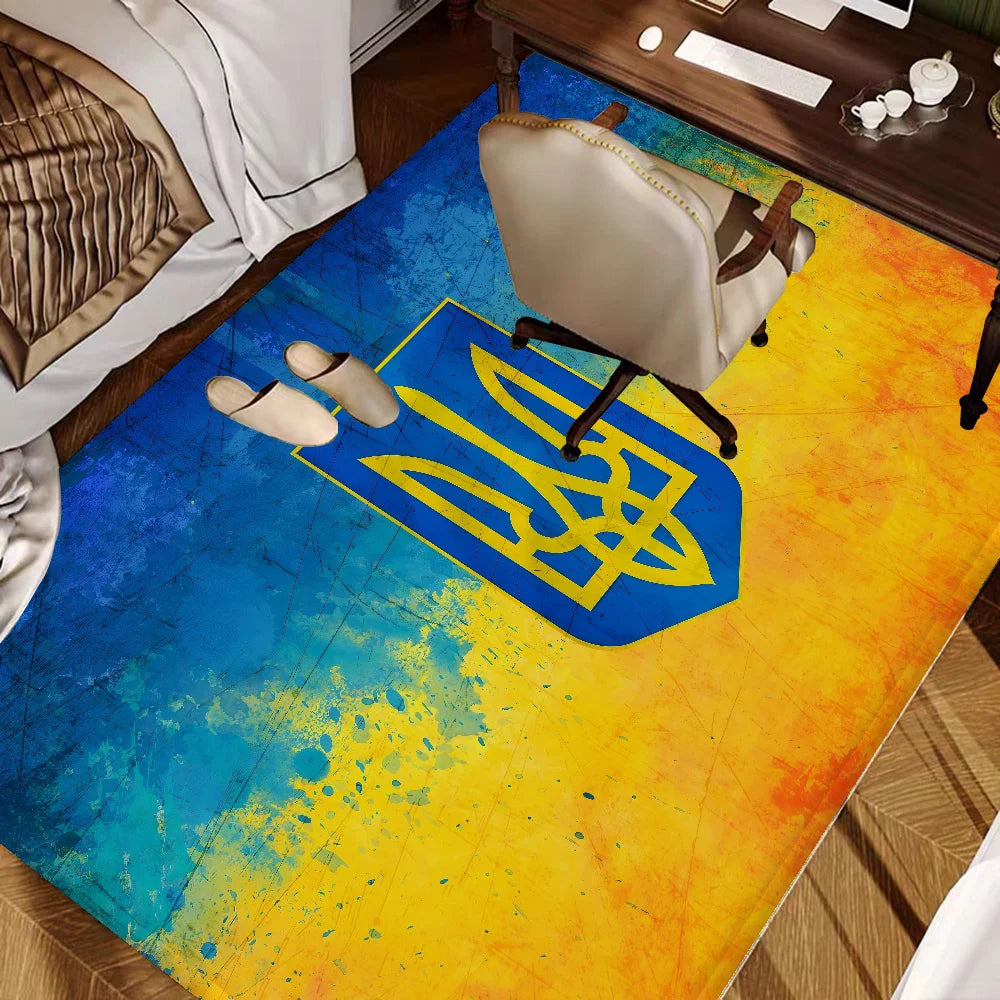 Ukraine Flag Entrance Door Mat