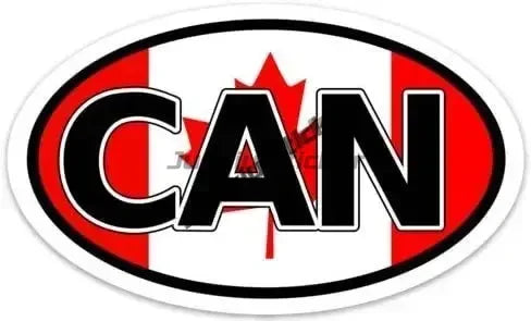 Canada Coat of Arms Emblem Sticker Niagara Falls Canada USA Ottawa Seal Sticker Round Flag Map for Car Laptop Fridge Accessories