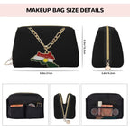 Kurdistan Flag Women Travel Makeup Organizer