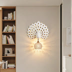 Creative Peacock Wall Lamp