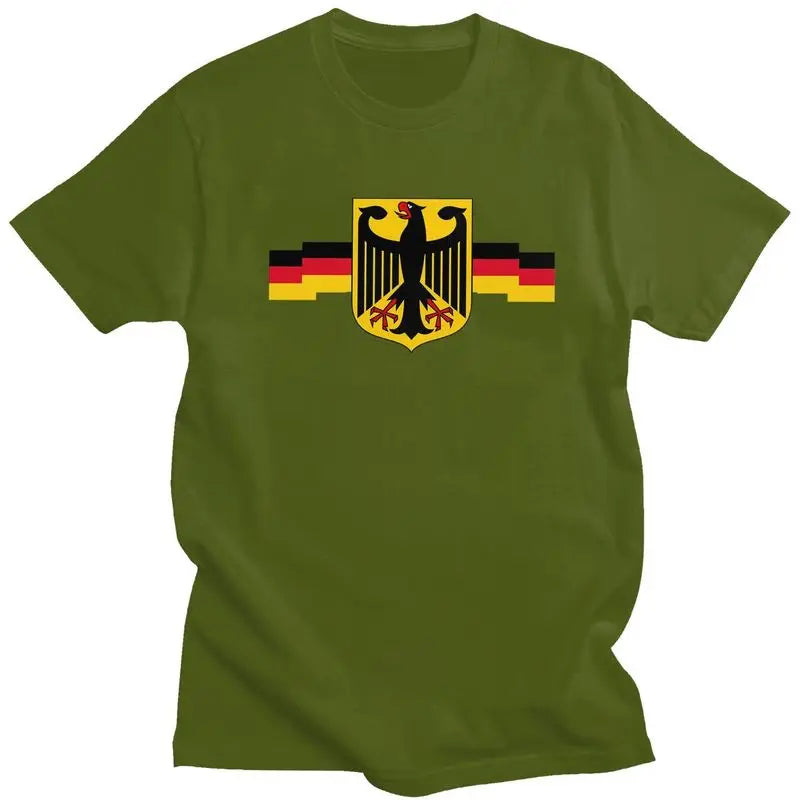 German Eagle On Shield T Shirts