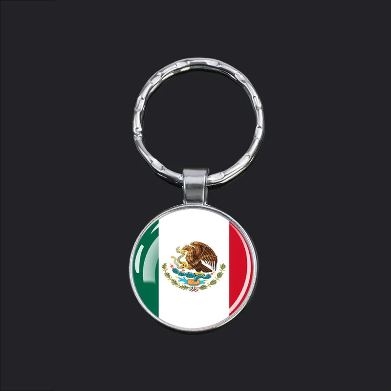 Mexico Flag Keychain