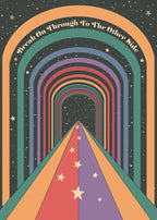 Bohemian Psychedelic 70s Poster Wall Art Canvas