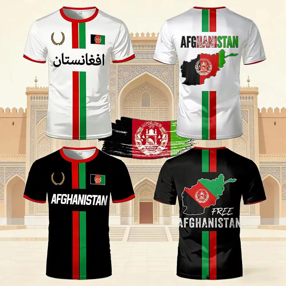 Afghanistan Style Football T-shirt