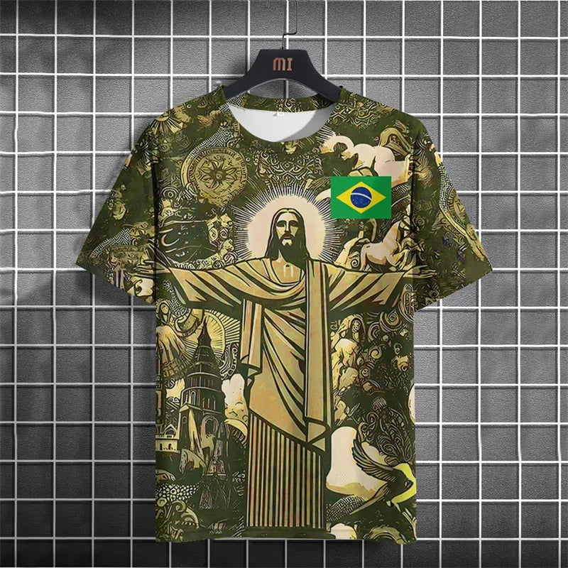 Brazil Football Jersey Unisex Tee