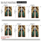 Peacock Gothic Curtains