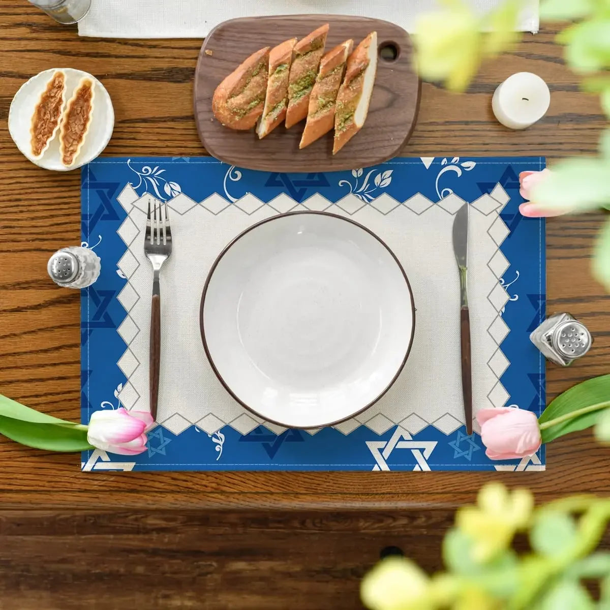 Jewish Linen Placemats