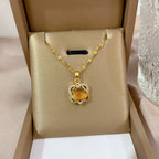 Jewish Magen Star of David Sterling Necklace