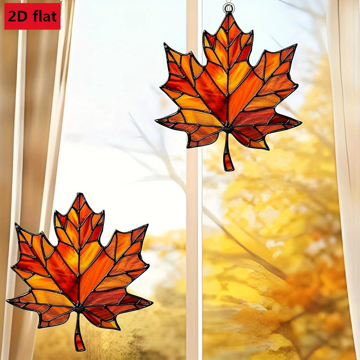 Maple Leaf Suncatcher