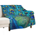 Peacock Full Glory Throw