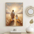 Jesus With Woman Christian Posters Savior