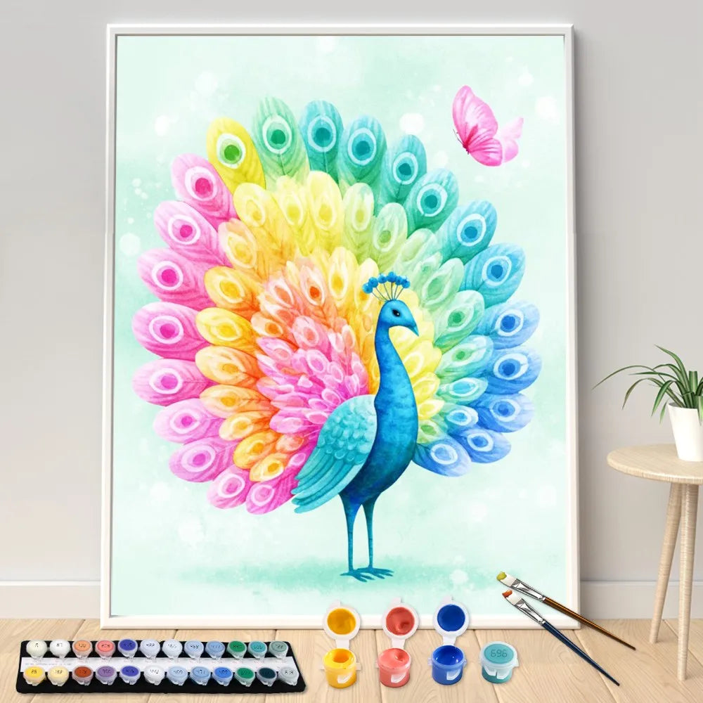 Rainbow Peacock Kit